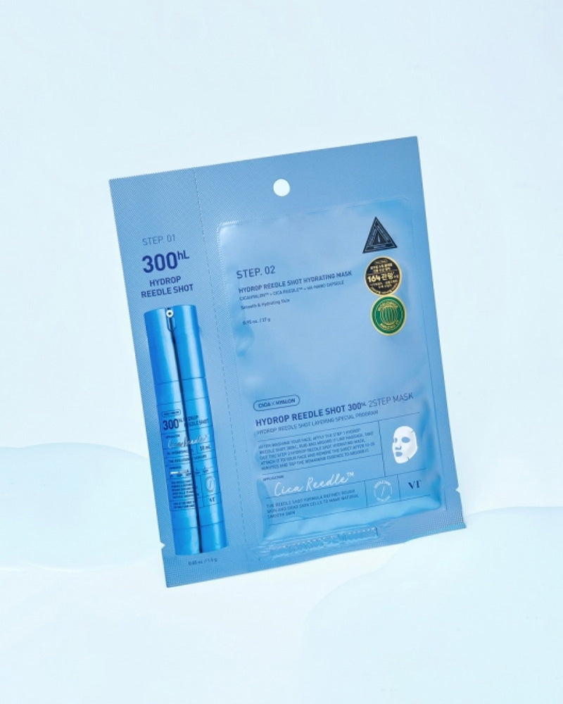 Masque VT Hydrop Reedle Shot 300 en 2 étapes