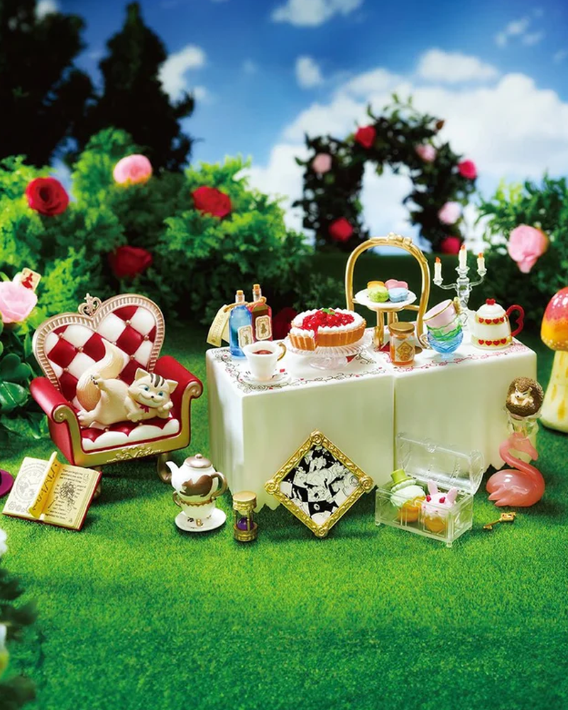 Coffret mystère Re-Ment Wonderland Tea Party