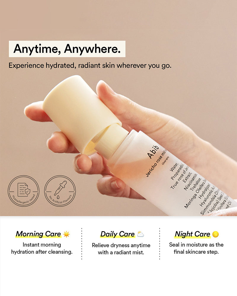 Abib Jericho Rose Mist Serum Glow Spray
