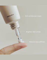 Crème contour des yeux au collagène en tube Abib Jericho Rose