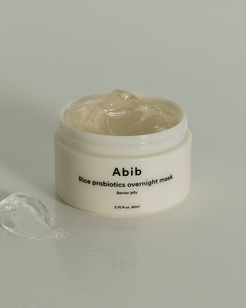 Gelée protectrice pour masque de nuit aux probiotiques Abib Rice