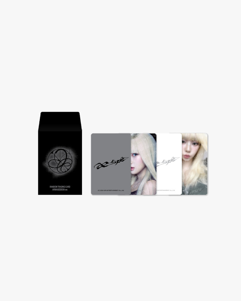 aespa - 2024 [Armageddon] OFFICIAL MD (RANDOM TRADING CARD) (B Ver.)