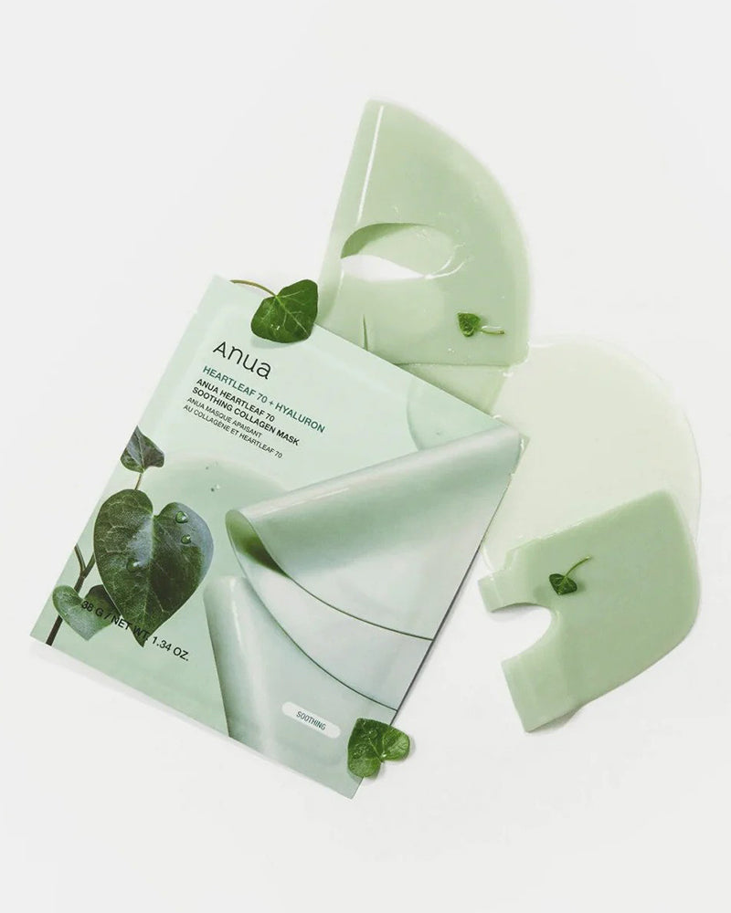 Anua Heartleaf 70+ Hyaluron Soothing Collagen Mask
