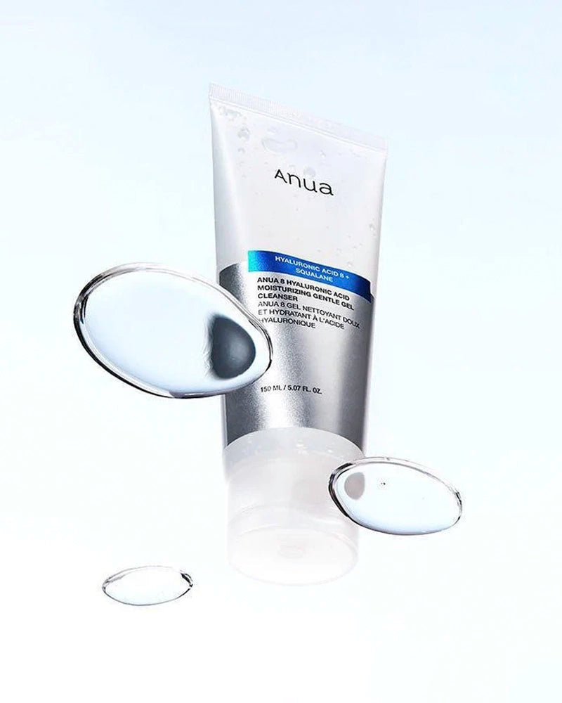Anua 8 Hyaluronic Acid Moisturizing Gentle Gel Cleanser