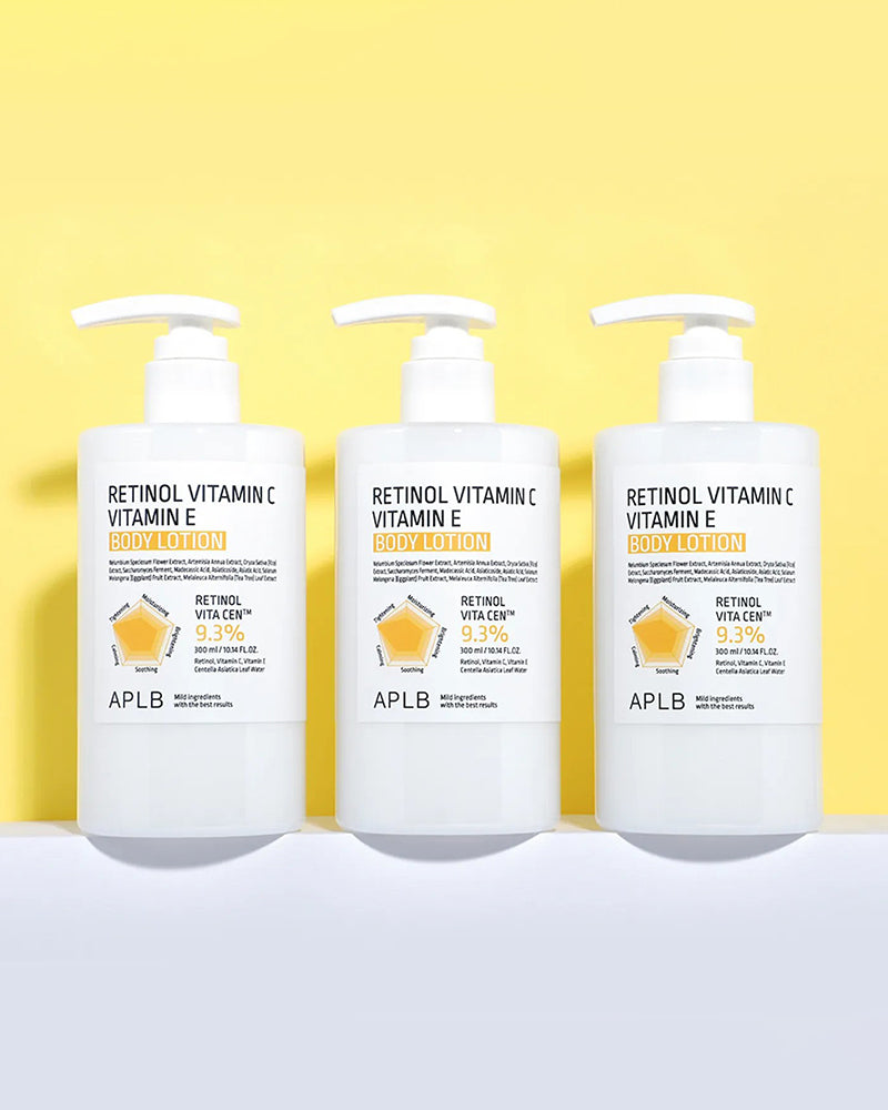 APLB Retinol Vitamin C Vitamin E Body Lotion 300ml