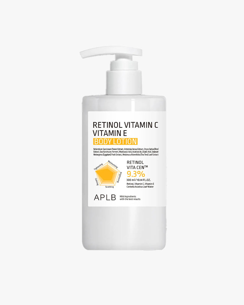 APLB Retinol Vitamin C Vitamin E Body Lotion 300ml