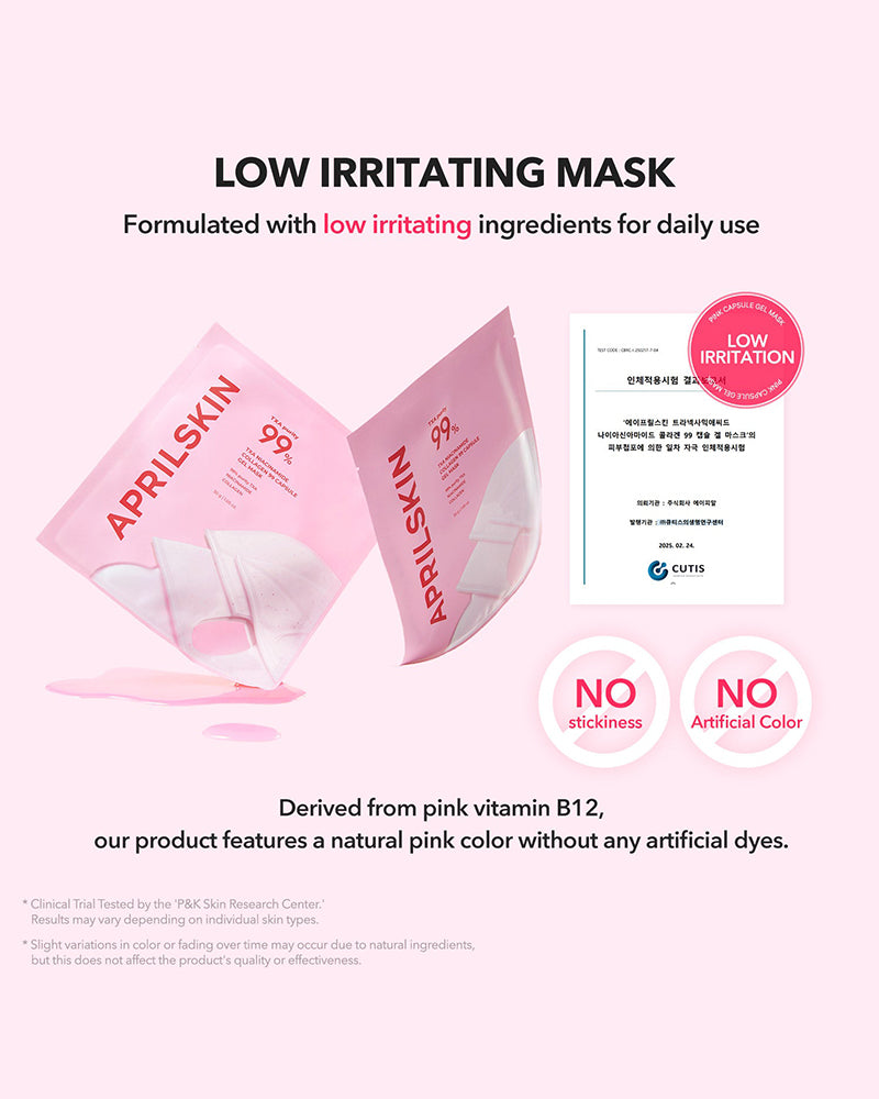 APRILSKIN TXA Niacinamide Collagen 99 Capsule Gel Mask