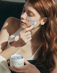 Arencia Fresh Blue Hyssop Rice Mochi Cleanser