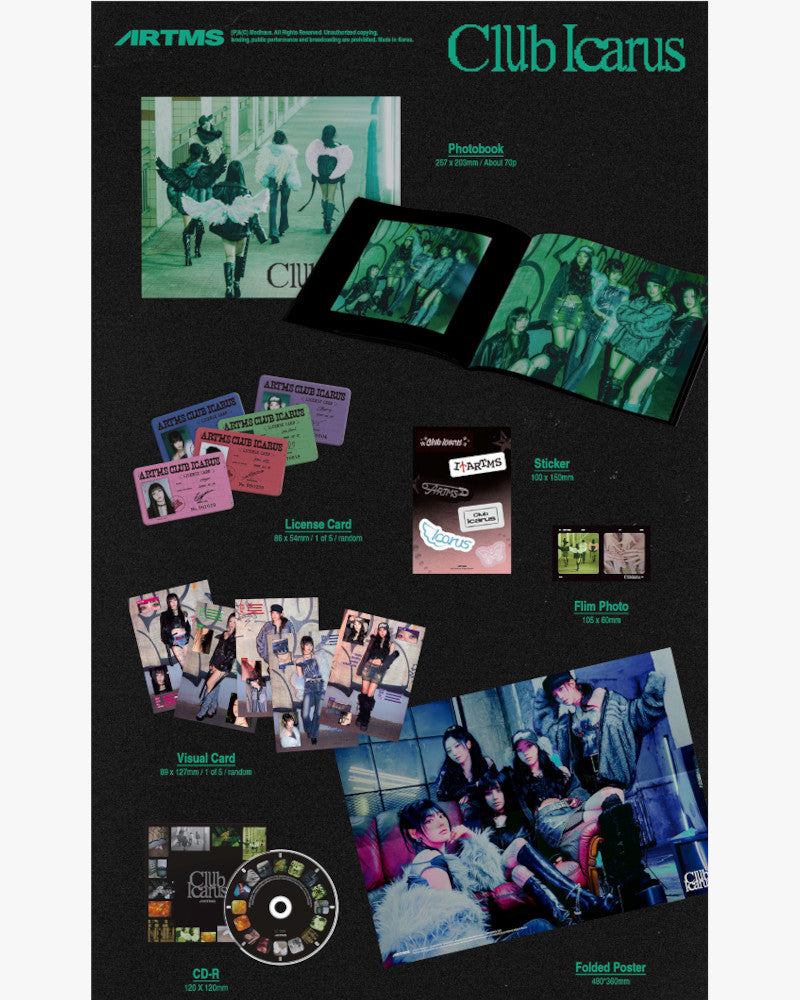 ARTMS - 1st mini album [Club Icarus] (A ver.)