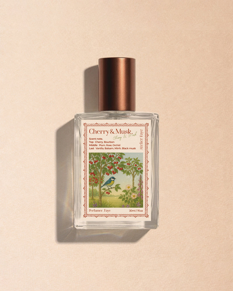 Atelier Faye Alcohol Based Perfume #Cherry & Musk