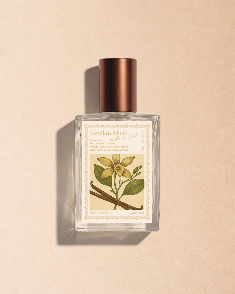 Atelier Faye Alcohol Based Perfume #Vanilla & Musk