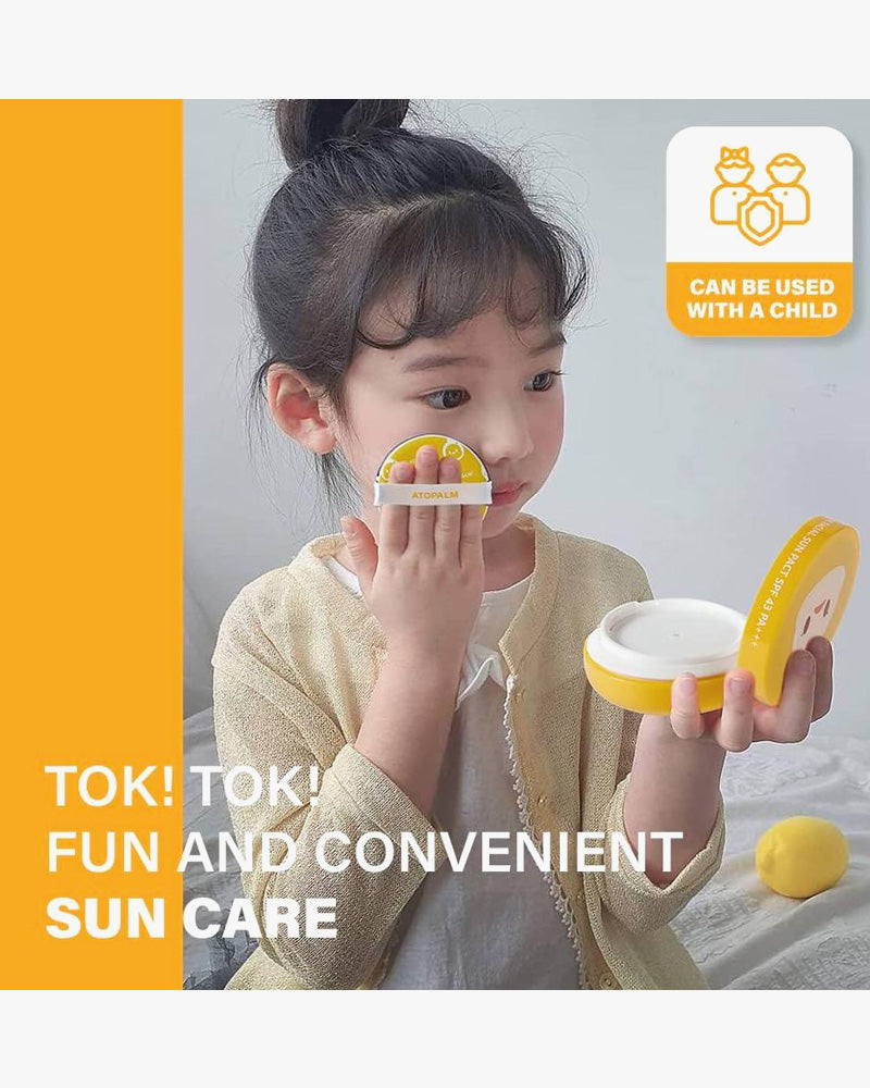 Pacte solaire visage ATOPALM Tok Tok
