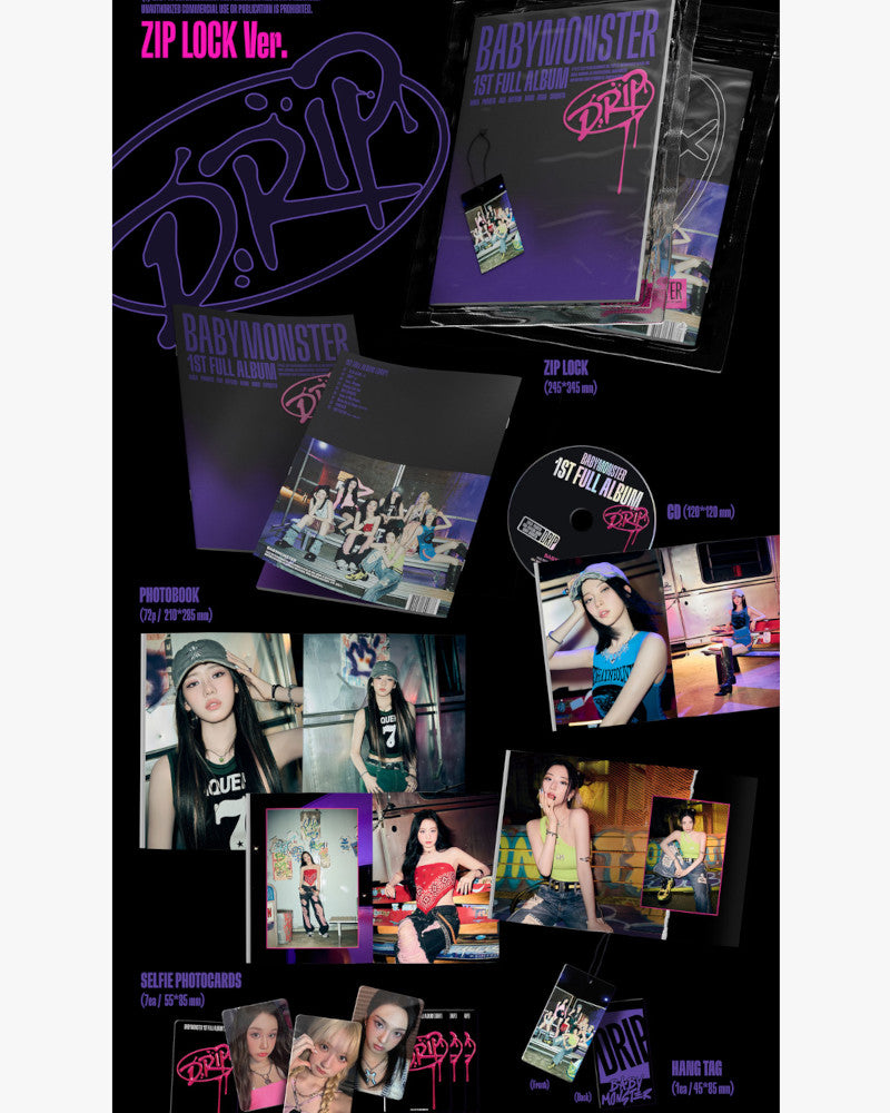 BABYMONSTER - 1er album complet [DRIP] (2 versions)