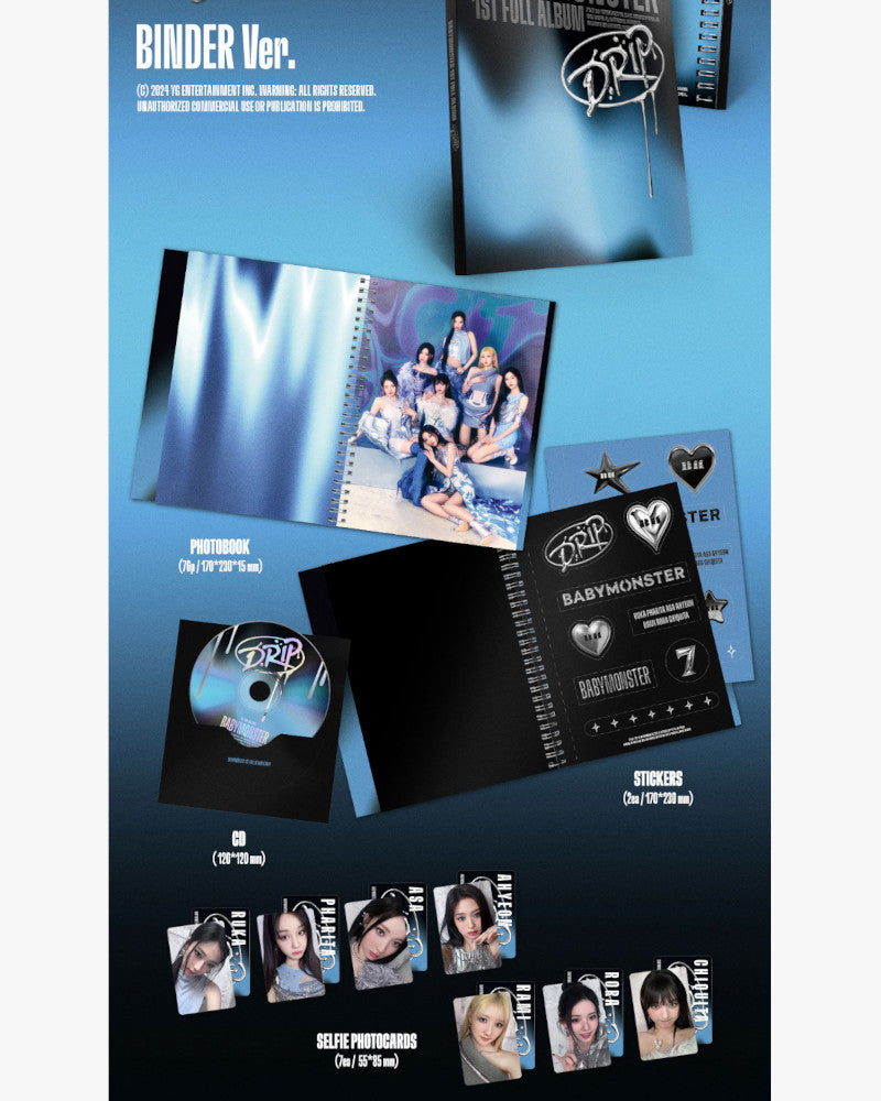 BABYMONSTER - 1er album complet [DRIP] (2 versions)