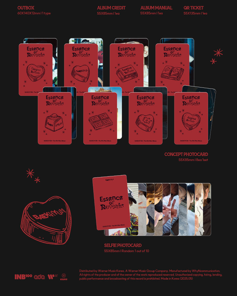 BAEKHYUN - Essence of Reverie – The 5th Mini Album (Platform Album) (kiwee Ver.)