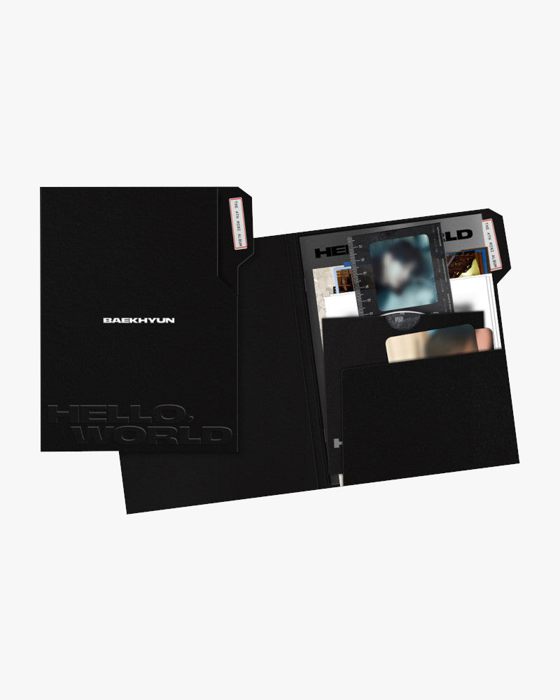 BAEKHYUN (EXO) - 4ÈME MINI ALBUM [Hello, World] (Version dossier)