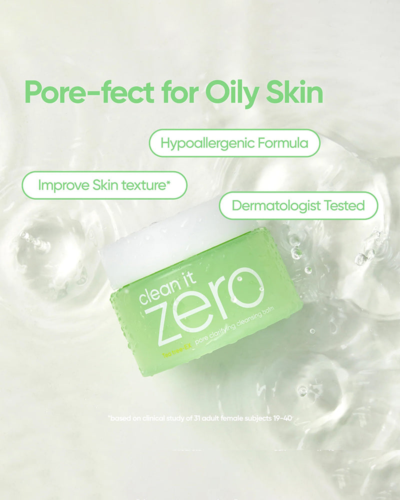 Banila Co CLEAN IT ZERO Cleansing Balm Pore Clarifying #Tea Tree-EX
