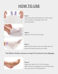 baren CICA SOS Quick Repair Foot Mask