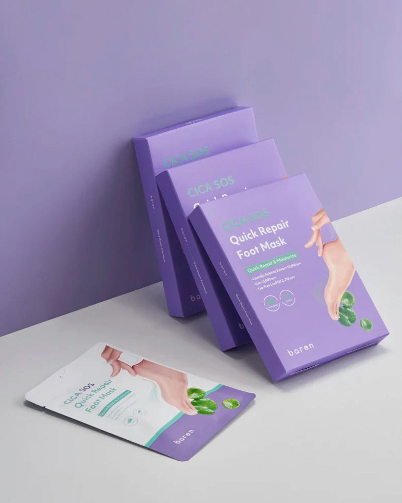 baren CICA SOS Quick Repair Foot Mask
