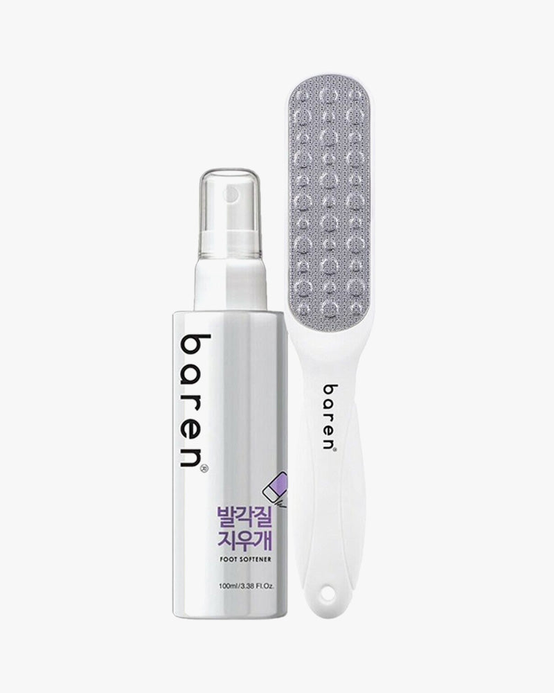 Kit maison pour éliminer les callosités des pieds Baren