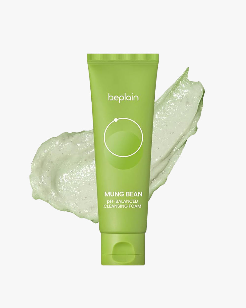beplain Mung Bean pH-Balanced Cleansing Foam 80ml