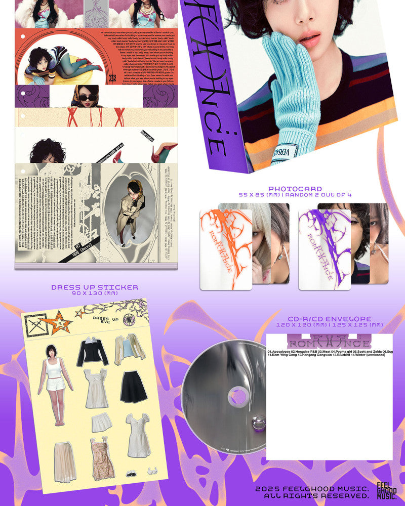 BIBI - 2nd Full Album [EVE: ROMANCE] (2 Versions)