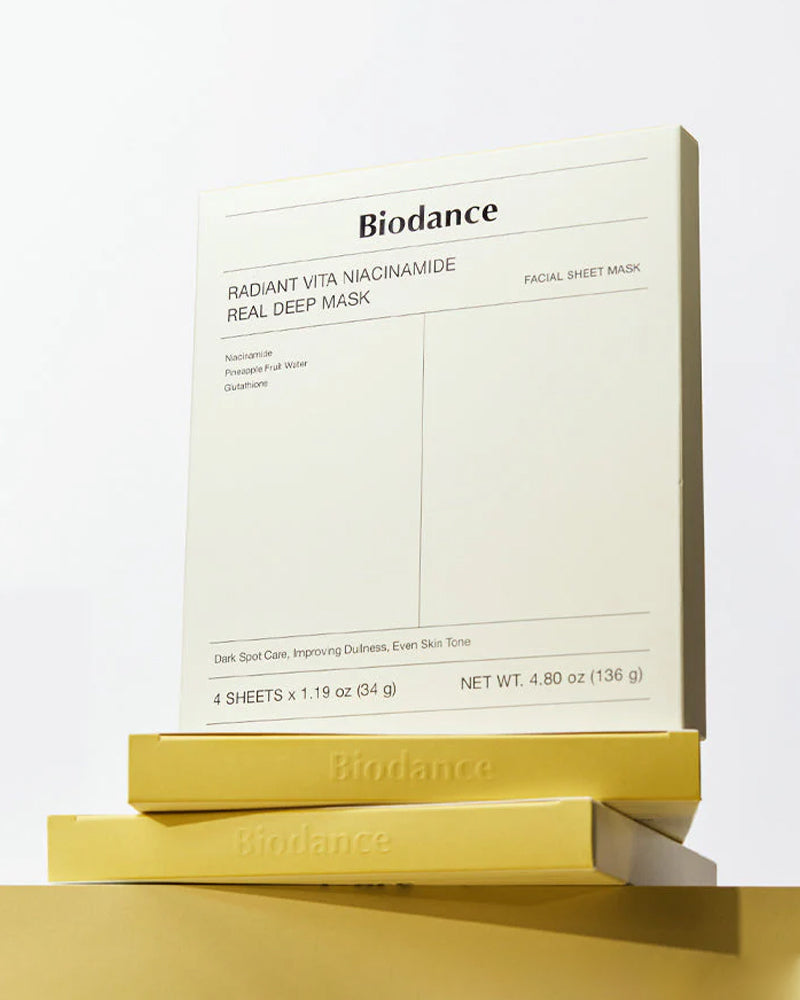 Masque profond Biodance Radiant Vita Niacinamide Real