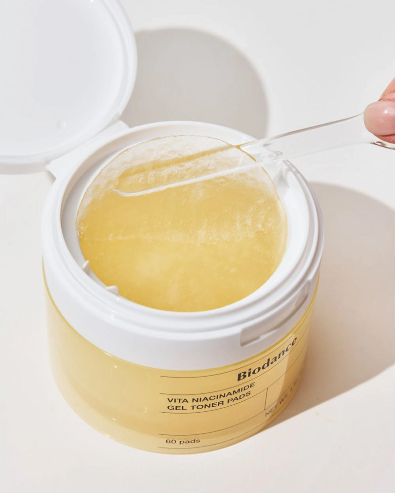Biodance Vita Niacinamide Gel Toner Pads