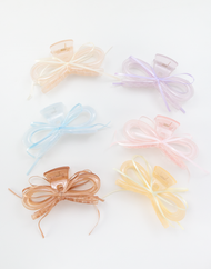Bow Tie Accent Hair Clip