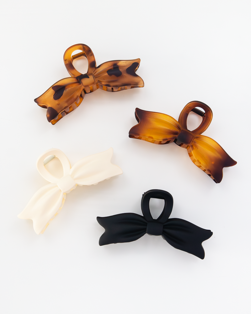 Classic Everyday Bow Hair Clip