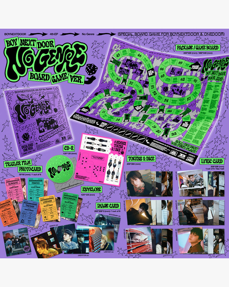 BOYNEXTDOOR - 4th EP [No Genre] (Board Game ver.) (6 Versions - Random)