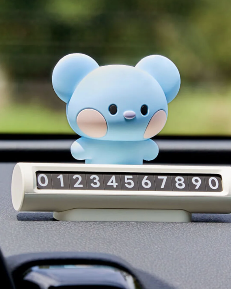 Plaque d'immatriculation de téléphone BT21 KOYA minini