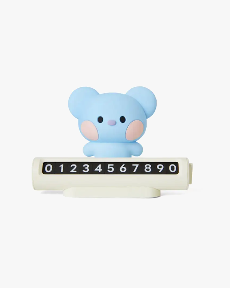 Plaque d'immatriculation de téléphone BT21 KOYA minini
