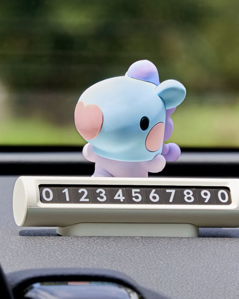 Plaque d'immatriculation de téléphone BT21 MANG minini