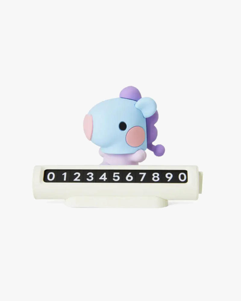 Plaque d'immatriculation de téléphone BT21 MANG minini