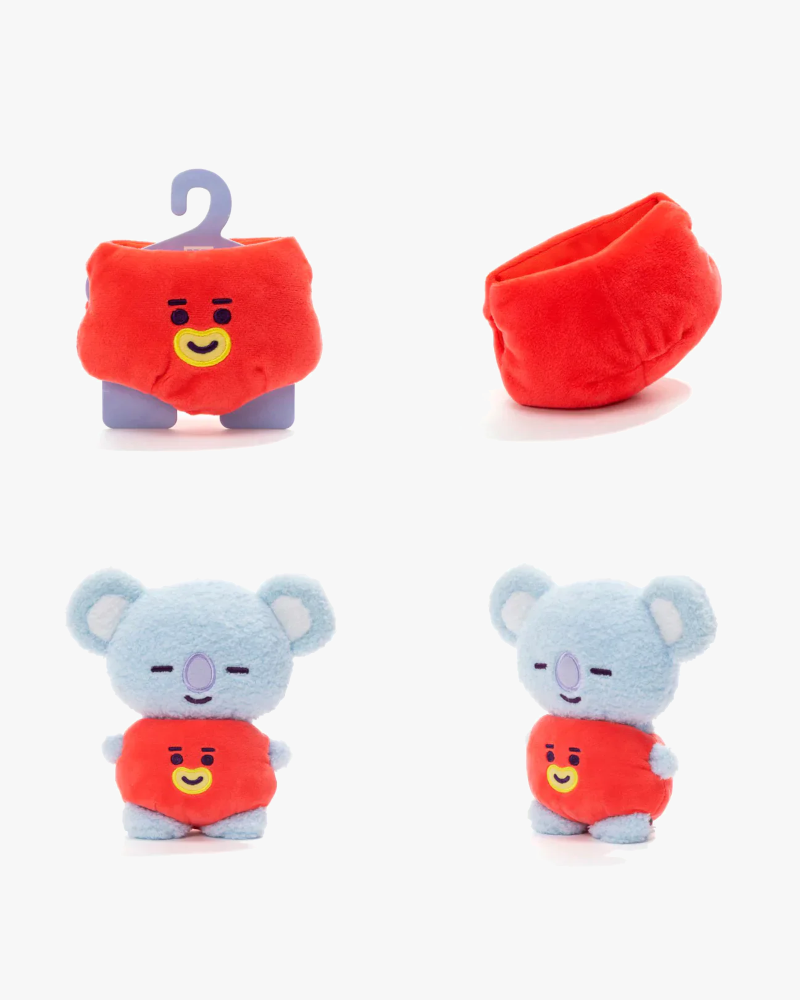 Costume BT21 Tata Tatton Face, petite taille 