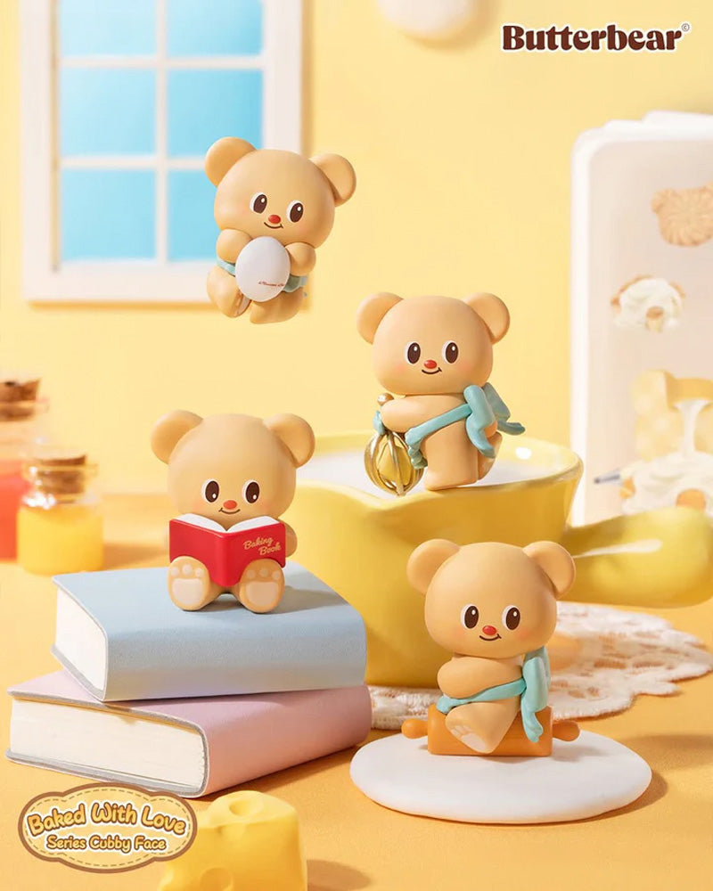Butterbear Baked with Love Series Chubby Face Blind Box