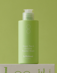 Poudre lavante au thé vert et aux enzymes de Wishtrend 110 g