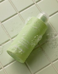 Poudre lavante au thé vert et aux enzymes de Wishtrend 110 g
