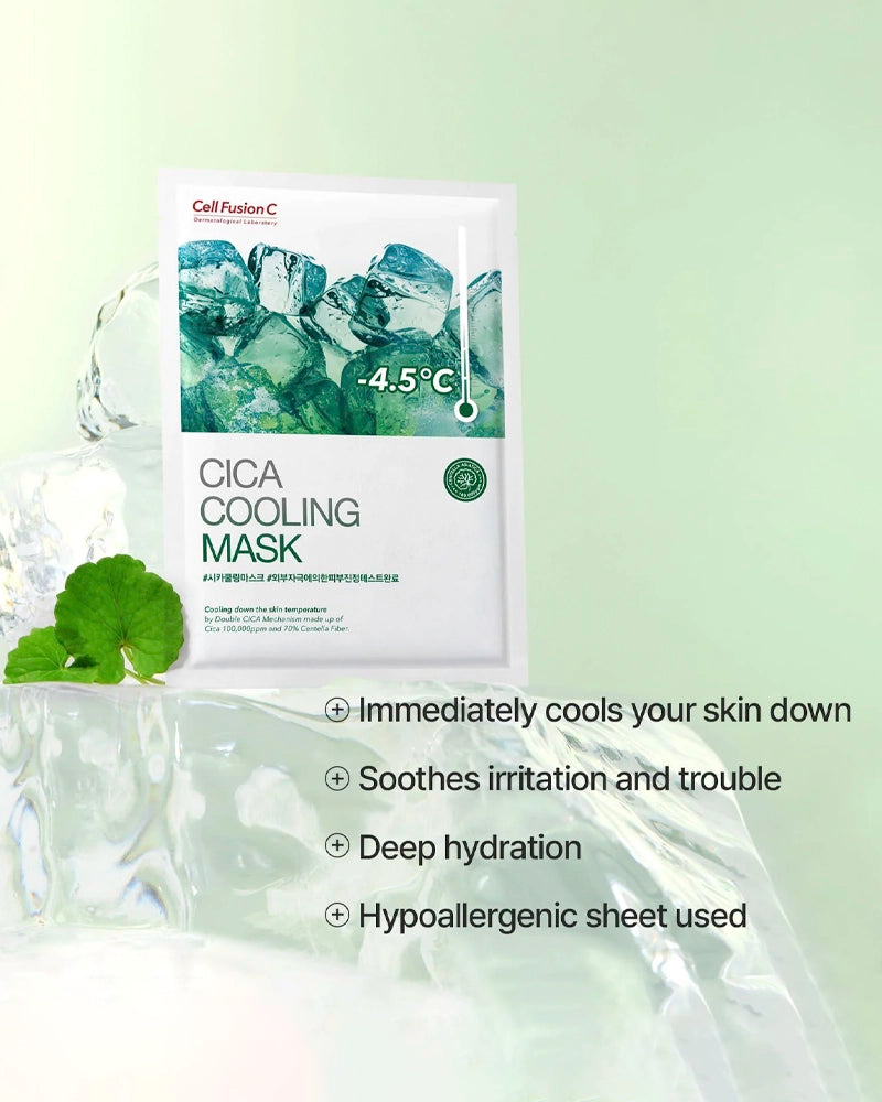 Cell Fusion C Cica Cooling Mask 5EA