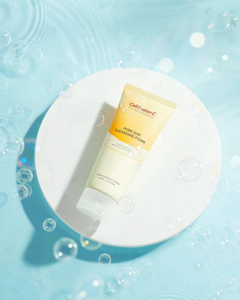 Cell Fusion C Pore Sun Cleansing Foam
