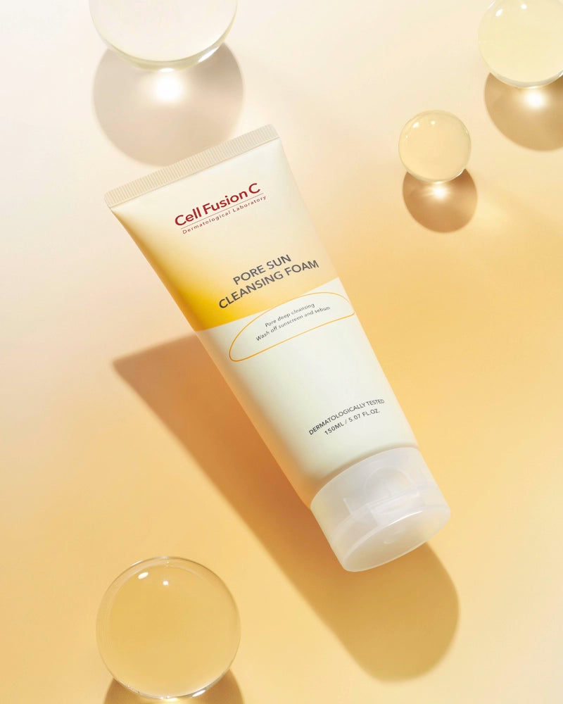 Cell Fusion C Pore Sun Cleansing Foam