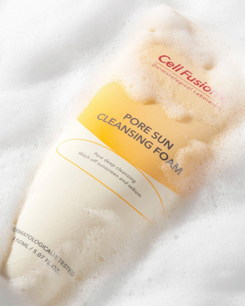 Cell Fusion C Pore Sun Cleansing Foam