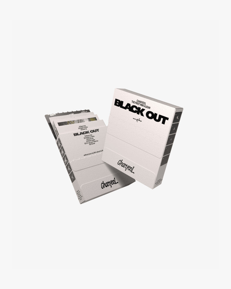 CHANYEOL (EXO) - 1ER MINI ALBUM [Black Out] (Version spéciale)