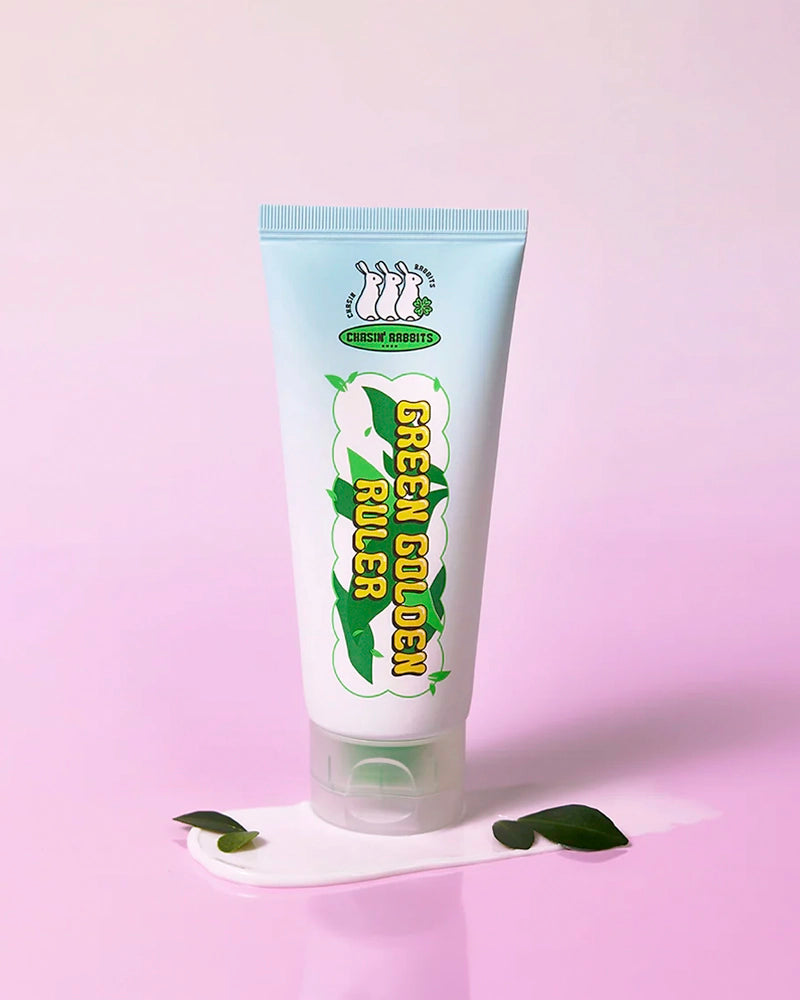 CHASIN' RABBITS Green Golden Ruler Cream