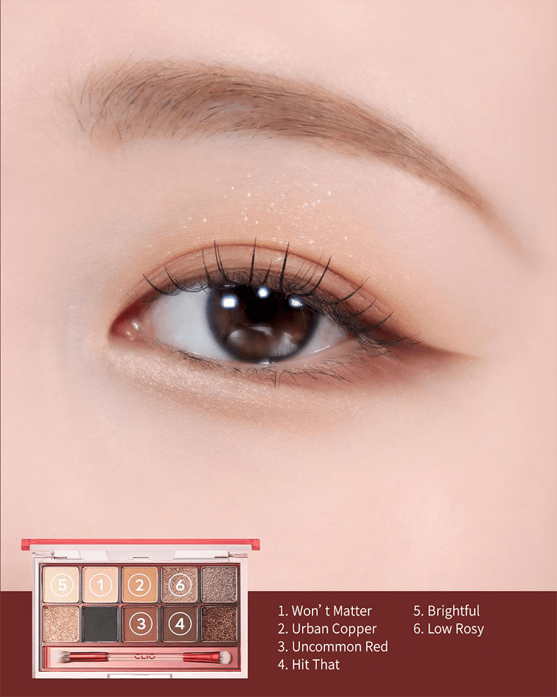Palette pour les yeux CLIO Pro #Non standard