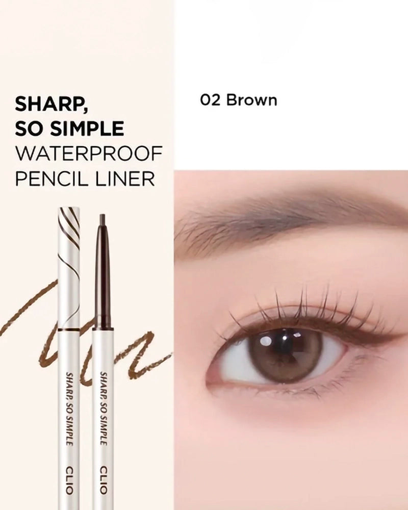 CLIO Sharp, So Simple Waterproof Pencil Liner (Renewal)
