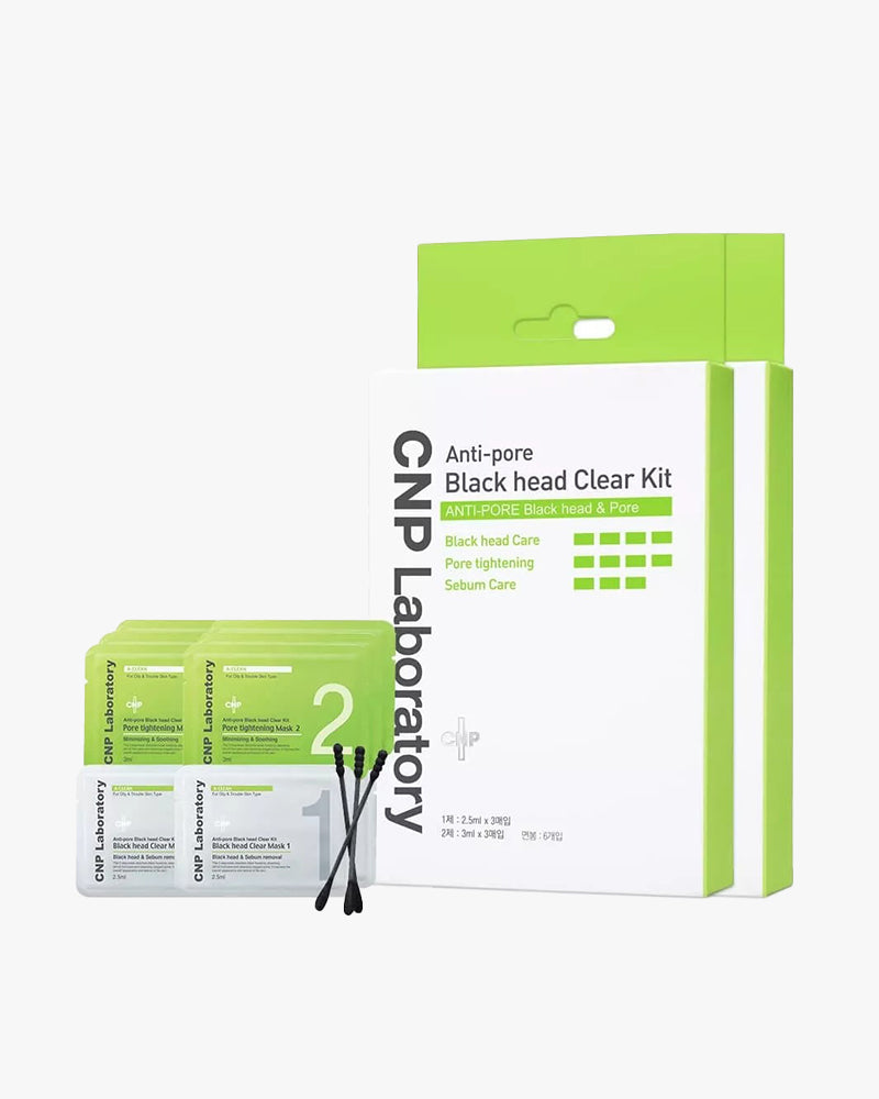 CNP Laboratory Anti-Pore Black Head Perfect Clear Kit Pro
