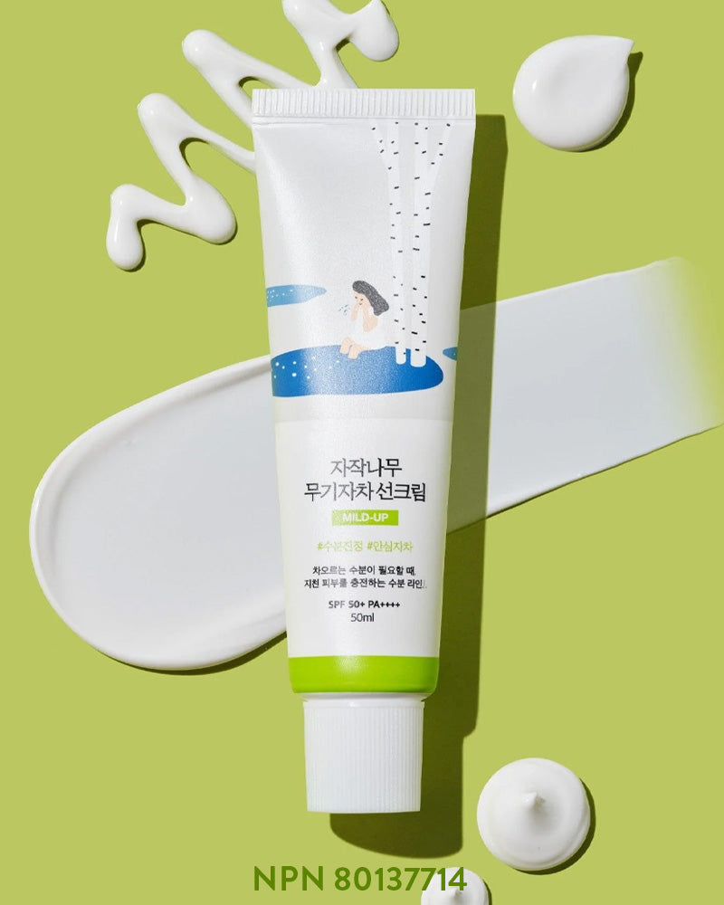 Crème solaire douce au bouleau ROUND LAB