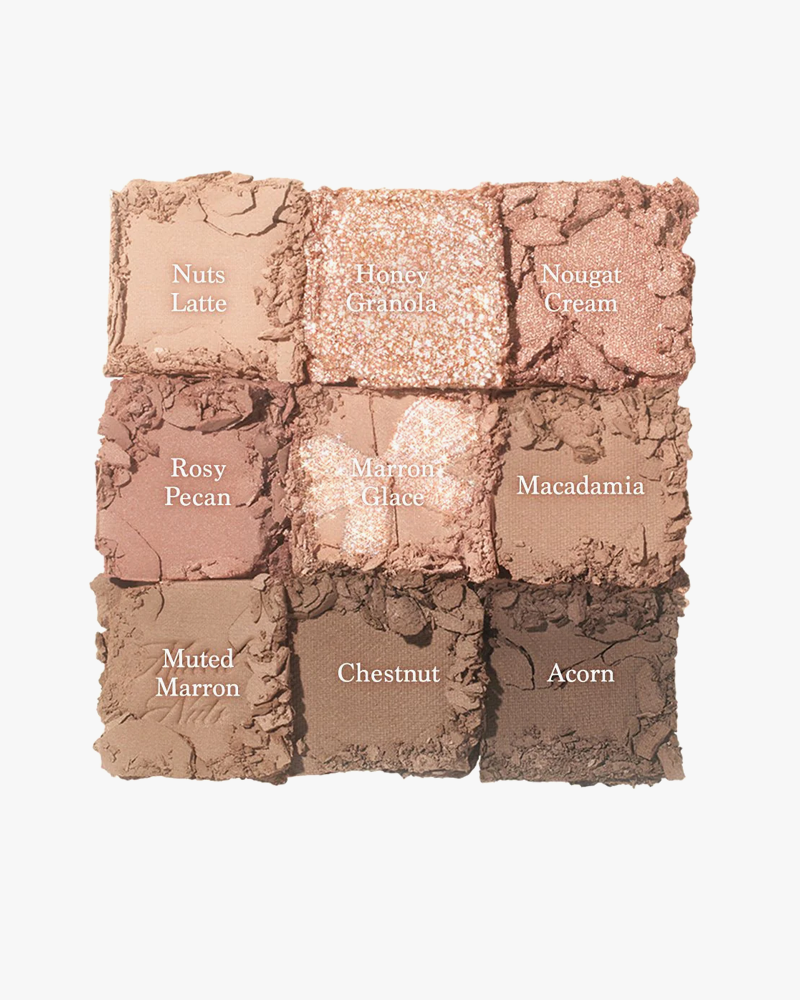 Palette d'ombres à paupières Dasique : Muted Nuts